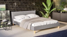 Bett Tina - 160x200 cm - Stoff Catch Me
