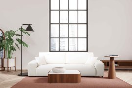 Großes Sofa Justin - Stoff Sicuro 60