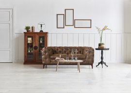 Zweisitzer Terell - Stoffe Gobi, Riviera