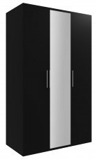 Kleiderschrank Bonnie – Schwarz