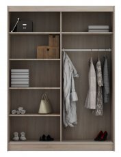 Kleiderschrank mit Schiebetüren Infiniti – Eiche Sonoma