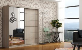 Kleiderschrank mit Schiebetüren Infiniti – Eiche Sonoma