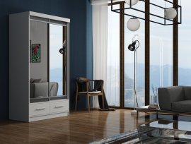 Kleiderschrank mit Schiebetüren Margo 120