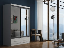 Kleiderschrank mit Schiebetüren Margo 150