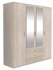 Kleiderschrank Ozyrys 200 – Eiche Sonoma