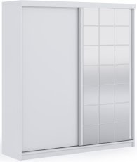 Kleiderschrank Collin 200 cm – Weiß