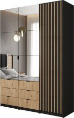 Kleiderschrank Jaxon beige – 150 cm