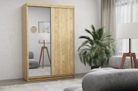 Kleiderschrank mit 1 Spiegel Pola – 150 cm