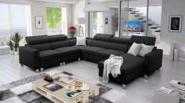 Wohnlandschaft in U-Form Loretto VII