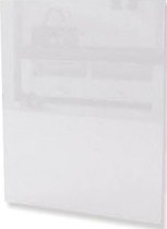 Lackiertes Laminat Weiß