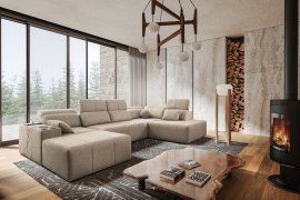 Wohnlandschaft in U-Form Mindy VI