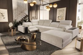 Wohnlandschaft in U-Form Enzo IV Mix