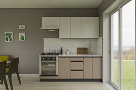 Küche Alfa 200 cm - Wenge