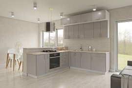 Küche Modest – Korpus Milky Eiche