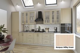 Küche Sunrise Premier – Korpus Milky Eiche