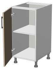 Unteres Element Kvadris - L-40/82 - Korpus Sonoma Eiche