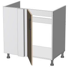 Untere Einheit Kvadris - BCS-80/82/2 - Korpus Weiß Unicolor
