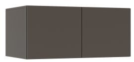 Oberschrank Solo M2 mit zwei Türen – graphitgrau