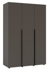 Drehtürenschrank Solo 3D T – graphitgrau