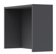 Obere Ablage für Regal Solo – graphitgrau