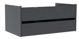 Schubladenset Dr 2 für Kleiderschrank Solo 2D Sh – graphitgrau