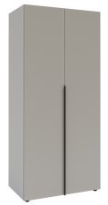 Zweitüriger Kleiderschrank Solo 2D – Grau
