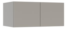 Oberschrank mit zwei Türen Solo M2 – Grau