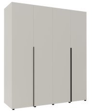 Eintüriger Kleiderschrank Solo 1D T – Nimfea Alba