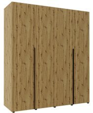 Zweitüriger Kleiderschrank Solo 2D T – Nimfea Alba