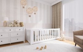 Kinderbett Concept - 80x200 cm - Weiß