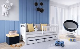 Kinderbett mit zusätzlichem Bett Galaxy - 80x180 cm - Weiß