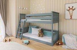 Bett na Kat Kevin - 90x190 cm - Grau