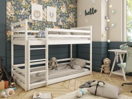 Bett na kat Mini - 80x160 cm - Weiß