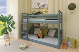 Bett na kat Mini - 80x200 cm - Grau
