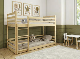 Bett na kat Mini - 80x200 cm - Kiefer