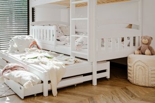 Lano - Etagenbett mit Zusatzbett Blanka