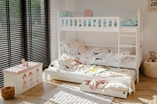 Lano - Etagenbett mit Zusatzbett Blanka