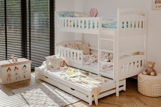 Lano - Etagenbett mit Zusatzbett Blanka