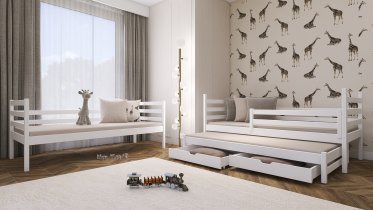 Lano - Etagenbett mit Zusatzbett Luk