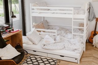 Lano - Etagenbett mit Zusatzbett Luk