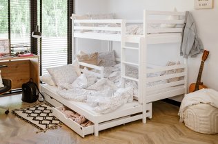 Lano - Etagenbett mit Zusatzbett Luk
