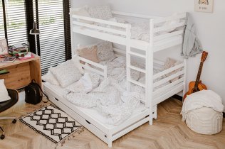 Lano - Etagenbett mit Zusatzbett Luk