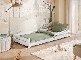 Kinderbett Alis - 90x200 cm - weiß