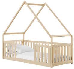 Kinderbett Häuschen Bee - 80x180 cm - Kiefer