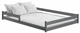 Kinderbett Fini - 140x200 cm - Graphit