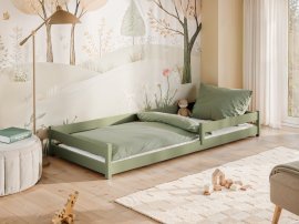 Otroška postelja Alis - 90x200 cm - olive