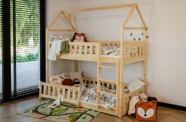 Etagenbett Pola - 80x160 cm - Kiefer