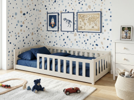 Kinderbett Bella – 90x190 – Creme