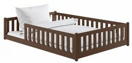 Kinderbett Mati – 140x200 cm – dunkel schokoladenbraun