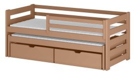 Zusatzbett Senso – 80x160 cm – Zimt